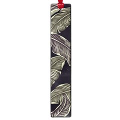 Jungle Leaves Tropical Pattern Large Book Marks by Simbadda