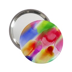 Colorful Watercolors                    2 25  Handbag Mirror by LalyLauraFLM