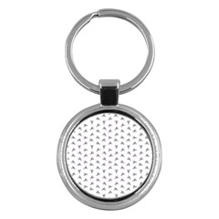 Cycling Motif Design Pattern Key Chain (round) by dflcprintsclothing