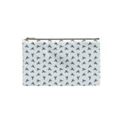 Cycling Motif Design Pattern Cosmetic Bag (small) by dflcprintsclothing