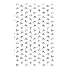 Cycling Motif Design Pattern Shower Curtain 48  X 72  (small)  by dflcprintsclothing
