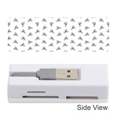 Cycling Motif Design Pattern Memory Card Reader (stick)