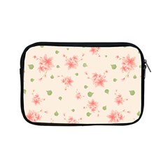 Pink Flowers Pattern Spring Nature Apple Ipad Mini Zipper Cases by TeesDeck