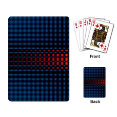 Signal Background Pattern Light Texture Playing Cards Single Design (rectangle) by Sudhe