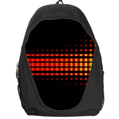 Signal Background Pattern Light Backpack Bag by Sudhe