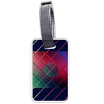 Fractal Artwork Abstract Background Luggage Tag (one side) Front