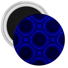 Abstract Background Design Blue Black 3  Magnets