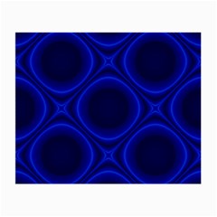 Abstract Background Design Blue Black Small Glasses Cloth (2 Sides)