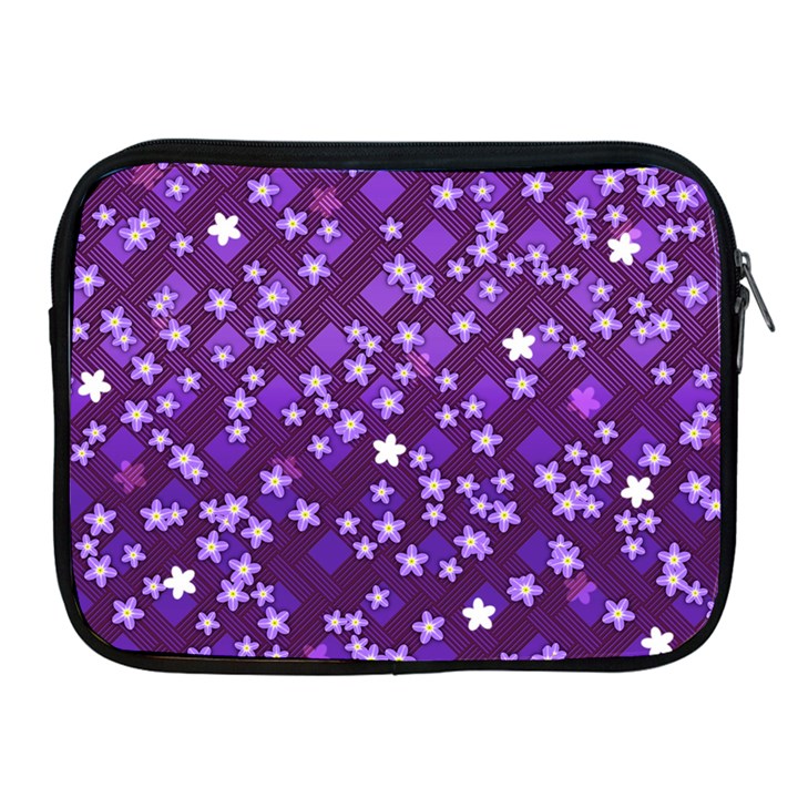 Ross Pattern Square Apple iPad 2/3/4 Zipper Cases