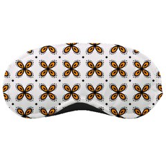 Pattern Orange Sleeping Mask by HermanTelo