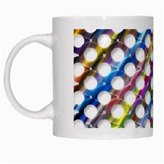 Rings Geometric Circles Random White Mugs