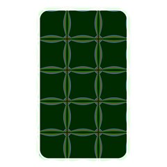 Background Pattern Design Geometric Green Memory Card Reader (rectangular) by Sudhe