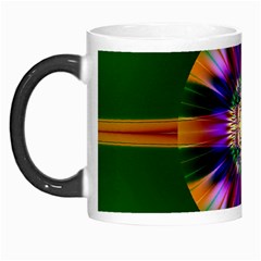 Abstract Art Fractal Creative Green Morph Mugs