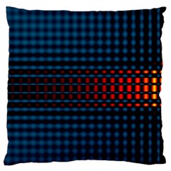 Signal Background Pattern Light Texture Large Flano Cushion Case (one Side) by Sudhe