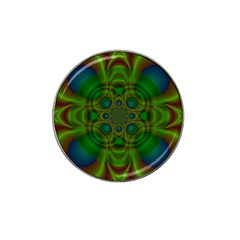 Abstract Background Design Green Hat Clip Ball Marker