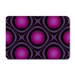 Abstract Background Design Purple Small Doormat 