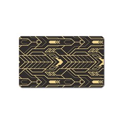 Abstract Art Deco Seamless Pattern Vector Magnet (name Card)