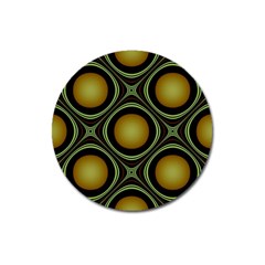 Abstract Background Design Magnet 3  (round)