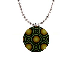 Abstract Background Design 1  Button Necklace