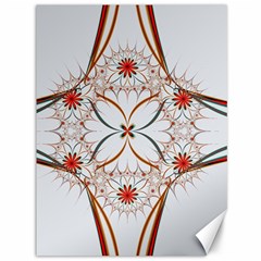 Artwork Fractal Allegory Art Floral Canvas 36  X 48 