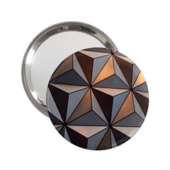 3d Abstract  Pattern 2 25  Handbag Mirrors