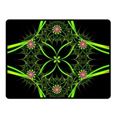 Artwork Fractal Allegory Art Fleece Blanket (small) by Sudhe