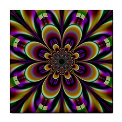 Abstract Flower Artwork Art Tile Coasters