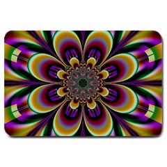 Abstract Flower Artwork Art Large Doormat 