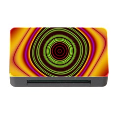 Digital Art Background Yellow Red Memory Card Reader With Cf by Sudhe