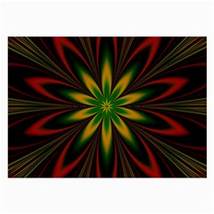 Fractal Artwork Idea Allegory Art Large Glasses Cloth