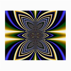 Abstract Artwork Fractal Background Small Glasses Cloth