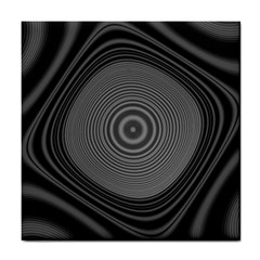 Digital Art Background Black White Tile Coasters