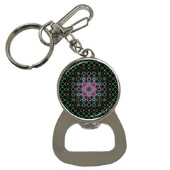 Digital Art Background Colors Bottle Opener Key Chain