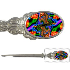 Abstract Fractal Artwork Colorful Letter Opener by Sudhe