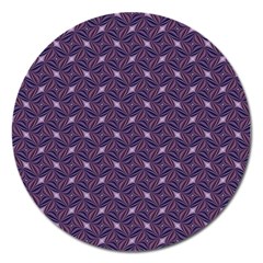 Background Texture Design Geometric 3d Magnet 5  (round)