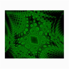 Background Texture Design Geometric Green Black Small Glasses Cloth