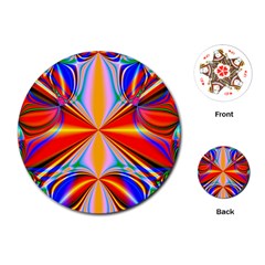 Abstract Art Fractal Art Playing Cards Single Design (round)