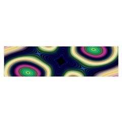 Abstract Artwork Fractal Background Art Pattern Satin Scarf (oblong) by Sudhe
