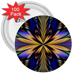 Artwork Fractal Allegory Art 3  Buttons (100 Pack) 