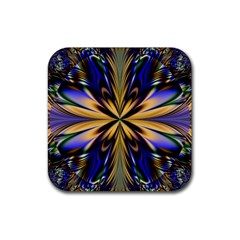 Artwork Fractal Allegory Art Rubber Coaster (square) 