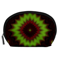 Fractal Artwork Idea Allegory Geometry Accessory Pouch (large) by Sudhe