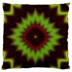 Fractal Artwork Idea Allegory Geometry Standard Flano Cushion Case (two Sides) by Sudhe