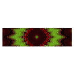 Fractal Artwork Idea Allegory Geometry Satin Scarf (oblong)