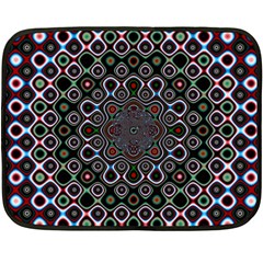 Digital Art Background Design Fleece Blanket (mini)