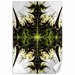 Abstract Fractal Pattern Artwork Canvas 12  X 18 