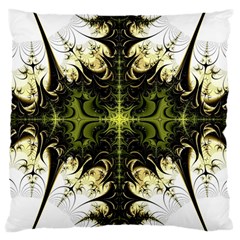 Abstract Fractal Pattern Artwork Large Cushion Case (one Side)