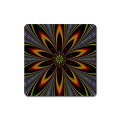 Fractal Artwork Idea Allegory Square Magnet