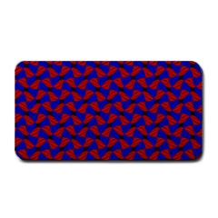 Background Texture Design Geometric Red Blue Medium Bar Mats