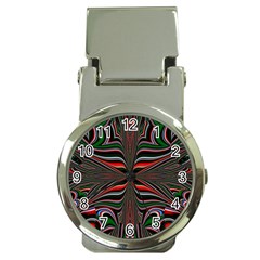 Abstract Art Fractal Art Pattern Money Clip Watches