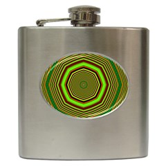 Fractal Artwork Idea Allegory Hip Flask (6 Oz)